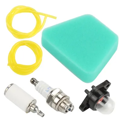 Air Filter Fuel Line Filter Primer Bulb Fit Poulan Craftsman Chainsaw 530037793 • $7.45