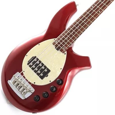 MUSIC MAN BONGO 5 H W/Piezo Candy Red '03 Electric Bass #c11351 • $2214