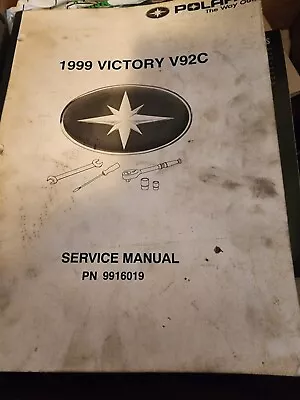 Motorcycle Manual Victory 92c • $10