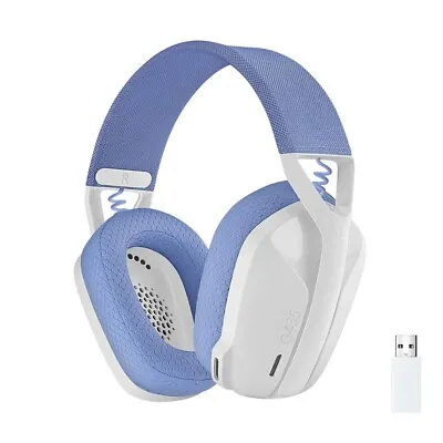 Logitech G435 Lightspeed Wireless And Bluetooth Gaming Headset - White - PC • $128
