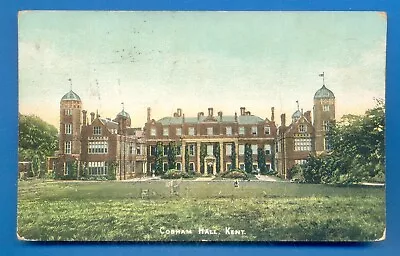 Cobham Hallkent.postcard Posted 1904 • £0.99