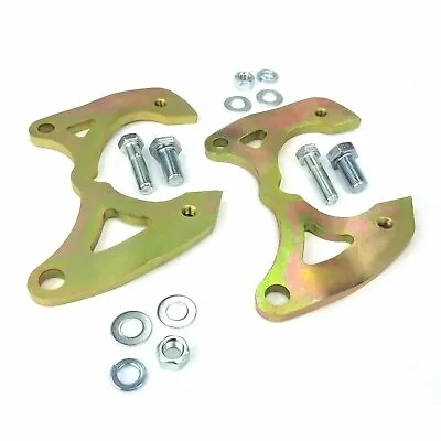 $102.75 • Buy Helix 58-70 Chevy Impala Disc Brake Conversion Caliper Brackets For Drop Spindle