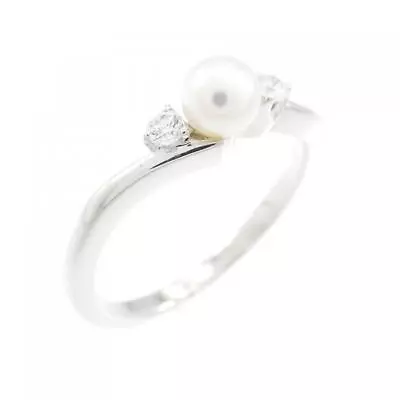 Authentic MIKIMOTO Akoya Pearl Ring 4.1mm  #260-006-285-2623 • £266.16