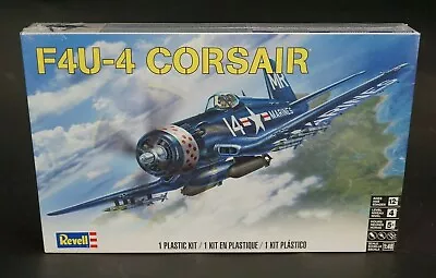 Vintage Revell F4U-4 Corsair 1:48 Scale Model Kit  • $16