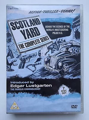 Scotland Yard The Complete Series DVD (2013) Russell Napier 6 Discs Crime 50s TV • £29.99