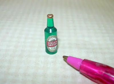 Miniature Beer Bottle #10 For DOLLHOUSE (3/4  Tall) 1:12 Scale Miniatures • $2.98