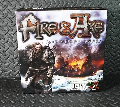 Fire & Axe: A Viking Saga Board Game - IDW Games Opened Once Never Played • $25
