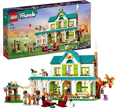 LEGO Friends Autumn's House Building Toy Set Creative Fun Ages 7+ 4 Mini Dolls • $105.37