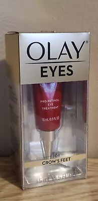 Olay Eyes Pro Retinol Eye Treatment (Crow's Feet)15ml New In Box Factory Sealed  • $18.01