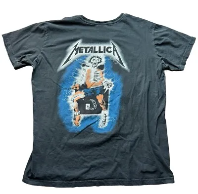 Y2K Metallica Kill Em All T-Shirt Men’s Xl Black  • $25
