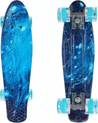 Skateboards 22 Inch Mini Cruiser Skateboard Complete Retro Skate Boards With ... • $39.99