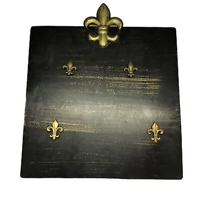 Fleur De Lis Art Piece Magnet Board Fleur De Lis Magnets Metal Message Board NEW • $29.99