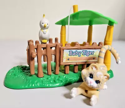 Vintage LITTLEST PET SHOP Kenner Zoo Baby Tiger Baby Cockatoo VTG 1993 Pen • $14.99