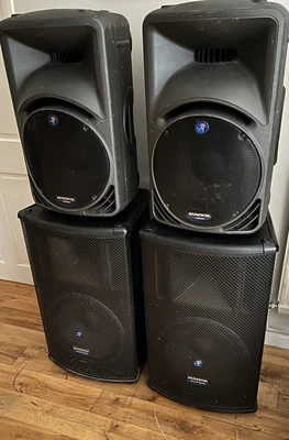 £1795 • Buy Mackie Classic Srm450 / Sa1521 Pa System Made In Italy