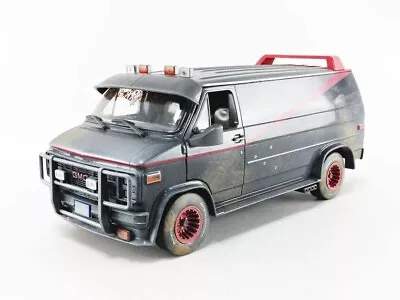 The A-Team 1:18 1983 GMC Vandura Weathered Version Diecast Model Greenlight - Of • £99.95