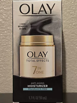 Olay Total Effects Anti-Aging Face Moisturizer Fragrance-Free 1.7 Oz • $26.99