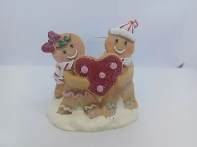 Yankee Candle Tealight Votive Holder Gingerbread Rare Collectable  • £12.99
