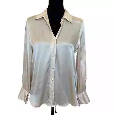 2885 New ~ L’agence Women's Collared Button-Up Shirt Size S • $40