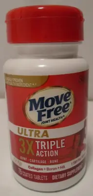 Schiff Move Free Joint Health ULTRA Triple Action 30ct Collagen Bone EXP 05/25 • $25.99