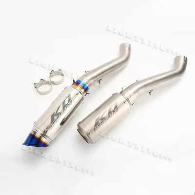 For Aprilia Tuono V4 1100 RR Misano 2017-2020 Exhaust System Mid Pipe Muffler 2  • $189