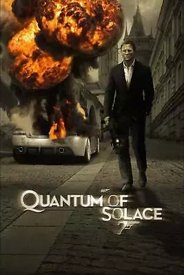 Quantum Of Solace Film Agent 007 James Bond Poster 45x32cm Craig • $16.24