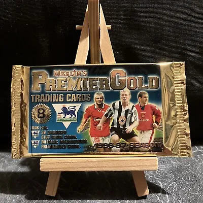 Merlins Premier League Gold 96/97 Sealed & Unopened Pack Mint • £9.99