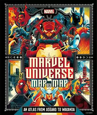 Marvel Universe Map By Map - Hill James (Hardcover) • $47.99