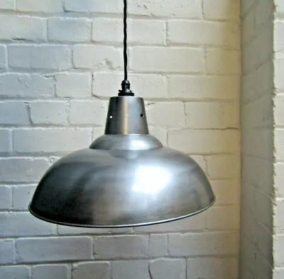 Rustic Industrial Factory Vintage Retro Old Style Pendant Light Lamp Shade • £18.99