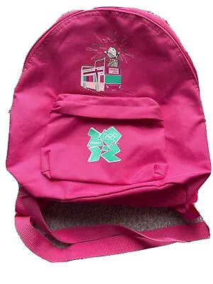 £2 • Buy Childs Adidas Backpack London Olympic 2012 Pink