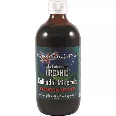 Fulhealth Industries Organic Colloidal Trace Minerals Concentrate 500mL • $27.89