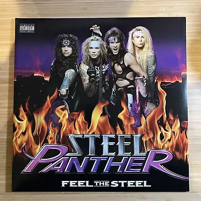 Steel Panther - Feel The Steel - LP Purple Record Vinyl • $99.99