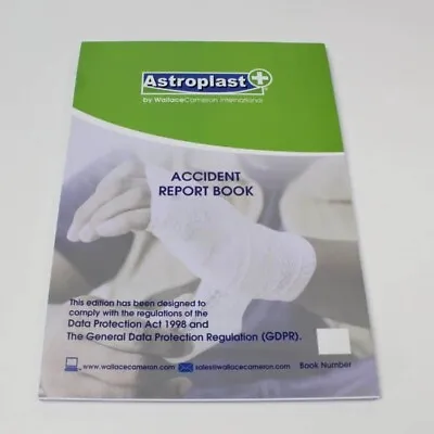 £9.99 • Buy GDPR Compliant Accident Record Book