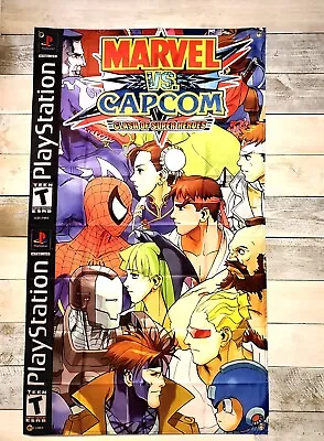 PlayStation Marvel Vs Capcom 3x5 Ft Flag Banner Video Game Gaming Brand New  • £14.47