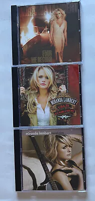 Miranda Lambert Four The Record/ Crazy Ex Girlfriend/Revolution 3CDs • $17.69