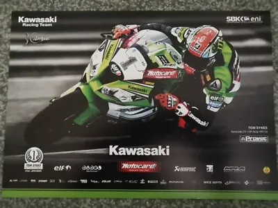 Tom Sykes World Champion Team Kawasaki Poster • £4.99