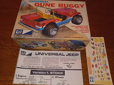 Original Mpc Univeral Dune Buggy/jeep- Box-instructions-decals Only- #405 • $22.71