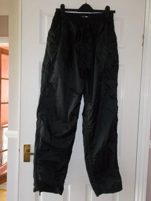 £4 • Buy Men's Waterproof Trousers Size M 33-35  By Peter Storm Black Outerwear