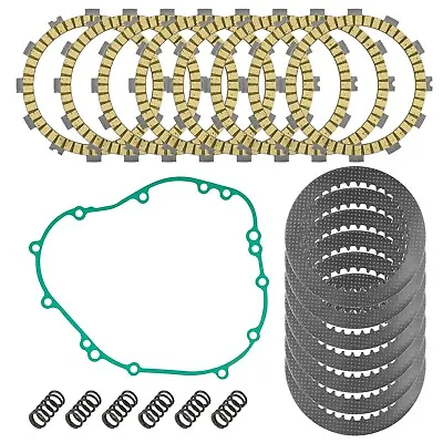 Clutch Friction Plates & Gasket Kit For Kawasaki Ninja ZX-6R ZX600 2007-2012 • $44.99