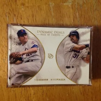 Mike Piazza & Tom Seaver Mets DYNAMIC DUALS 2018 TOPPS ON-DEMAND  • $3.99