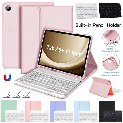 For Samsung Galaxy Tab A8 A9+ S9 FE S8 S7 S6 Lite Bluetooth Keyboard Case Cover • £10.99