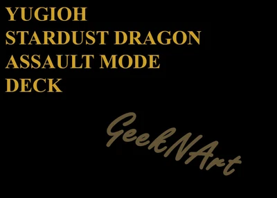 £44.95 • Buy Yugioh Stardust Dragon Assault Mode Deck 40 Cards 15 Card Extra Deck