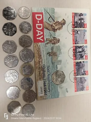 50 P Mixed Coin Collection X 56 Coins  • £59.99