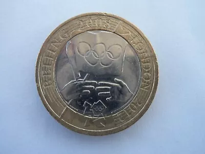 Beijing 2008 To London 2012 Olympic Handover £2 Coin Two Pound Coin - Circulated • £4