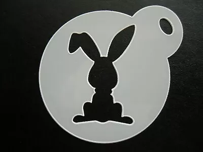 60mm Easter Bunny New Design Cookie Cake Craft & Face Painting Stencil • £1.50