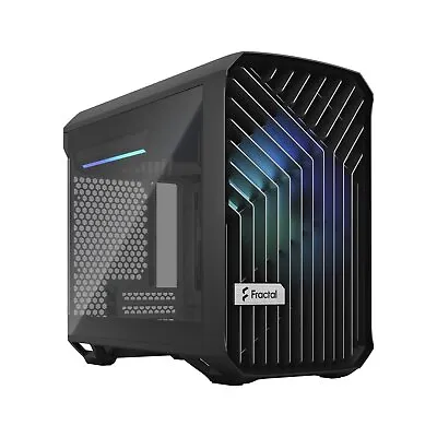 Fractal Design Torrent Nano Micro Tower Rgb Black Tg Light Tint Pc Case • £116.15