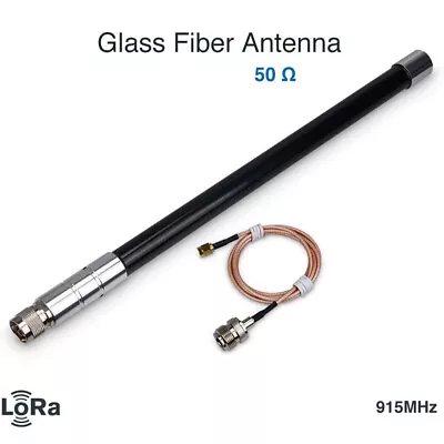 3dbi LoRa Gateway Antenna Helium Hotspot Glass Fiber LoRaWan Antenna SMA 915MHz • $30.39