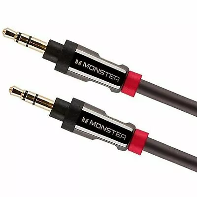 20FT Monster ICable 800 AUX Cable 3.5mm Jack To 3.5mm Jack  • $22.95