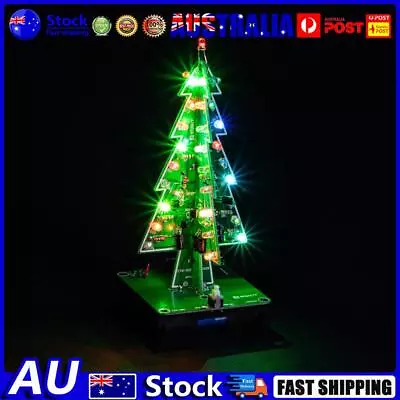 DIY 3D Christmas Tree 3 PCB Soldering Practice Kit For DIY Lovers (7 Colors) • $11.19