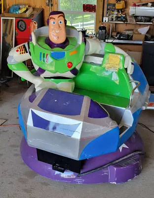 2007 Disney Buzz Light Year Coin Operated Kiddie Ride • $1995