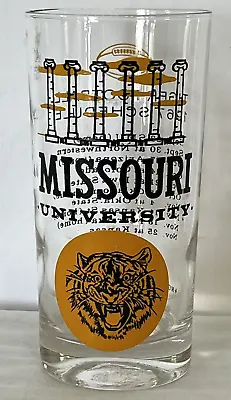 VTG TUMBLER 1967 Mizzou Tigers MISSOURI UNIVERSITY MU Football Homecoming Glass • $15.99